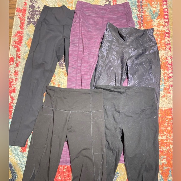 High waisted leggings with pockets! Size small - brand varies! - Picture 5 of 5